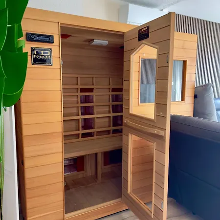 Luxuria - Heliopolis C - Sauna Infrarouge - Clim - Parking - Village Naturiste - Vue Mer - Histoire De Cles Apartment *